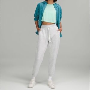 Lululemon Scuba 7/8 High-rise Jogger Heathered Ultra Light Grey